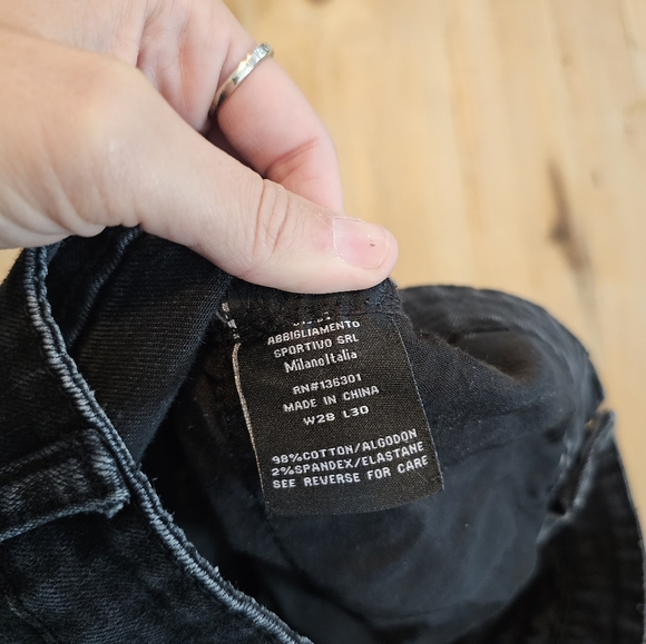 Versace 19-69 Moto Skinny Jeans - Picture 8 of 10